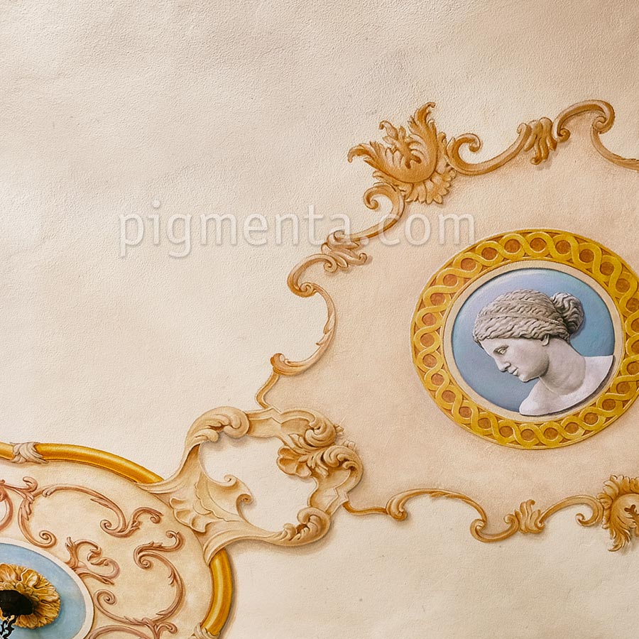 plafond peint Baroque